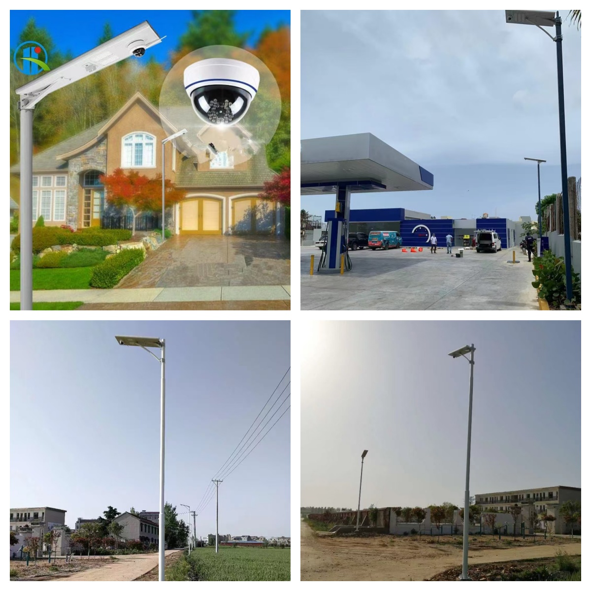 Solar street lights in Thailand and Kenya