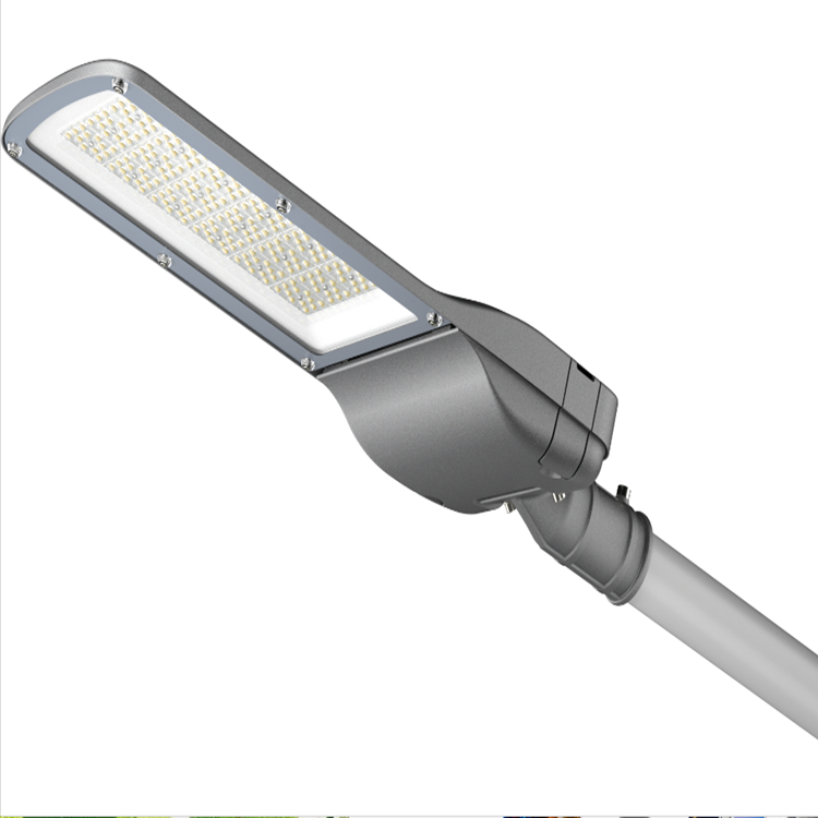 LED outdoor street light high lumen die-cast aluminum housing waterproof suitable for roads and gardens