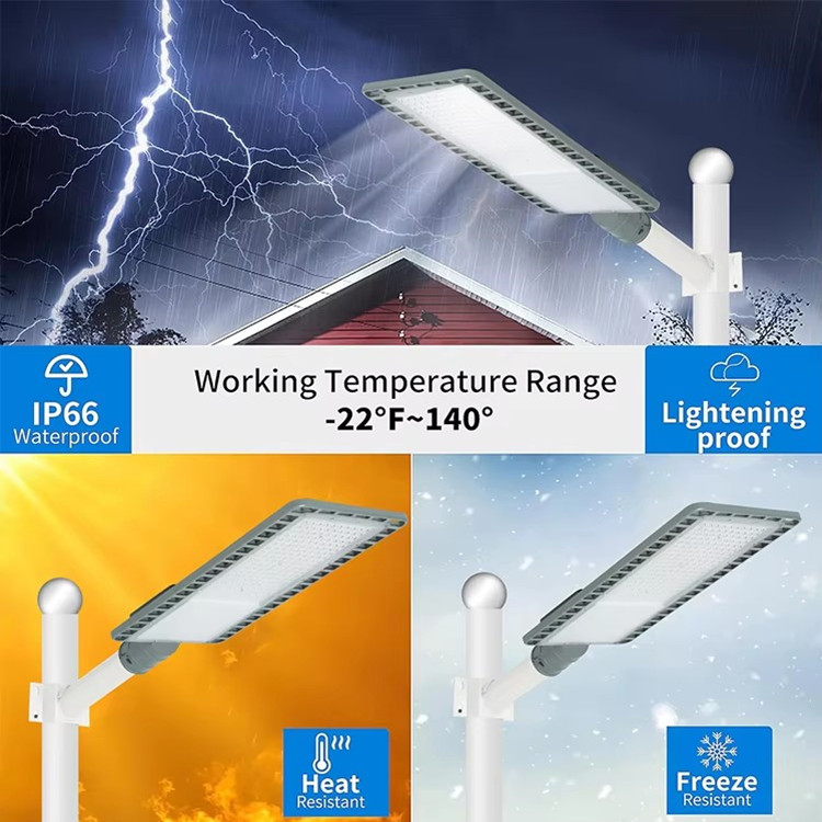High transmittance 6500K SMD ultra-thin aluminum IP65 outdoor led street light