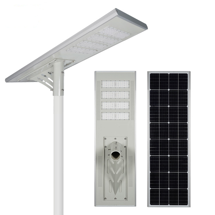 Integrated solar street light outdoor IP67 waterproof high quality aluminum alloy shell 