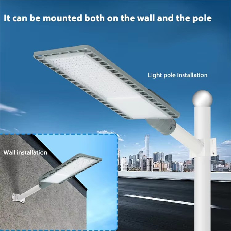 High transmittance 6500K SMD ultra-thin aluminum IP65 outdoor led street light