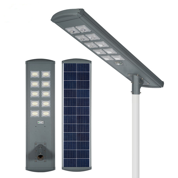 IP68 outdoor waterproof remote control integrated solar LED street light