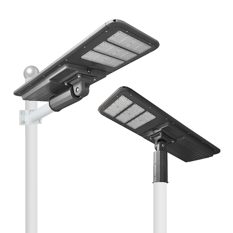 Outdoor integrated solar street light for municipal road lighting