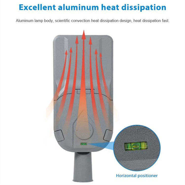 Intelligent outdoor waterproof IP67 LED street lights are widely used in municipal roads, streets, highways