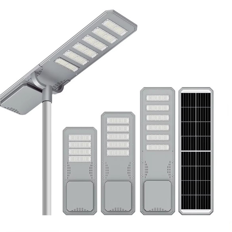 Solar-Powered Outdoor Street Light Fixtures