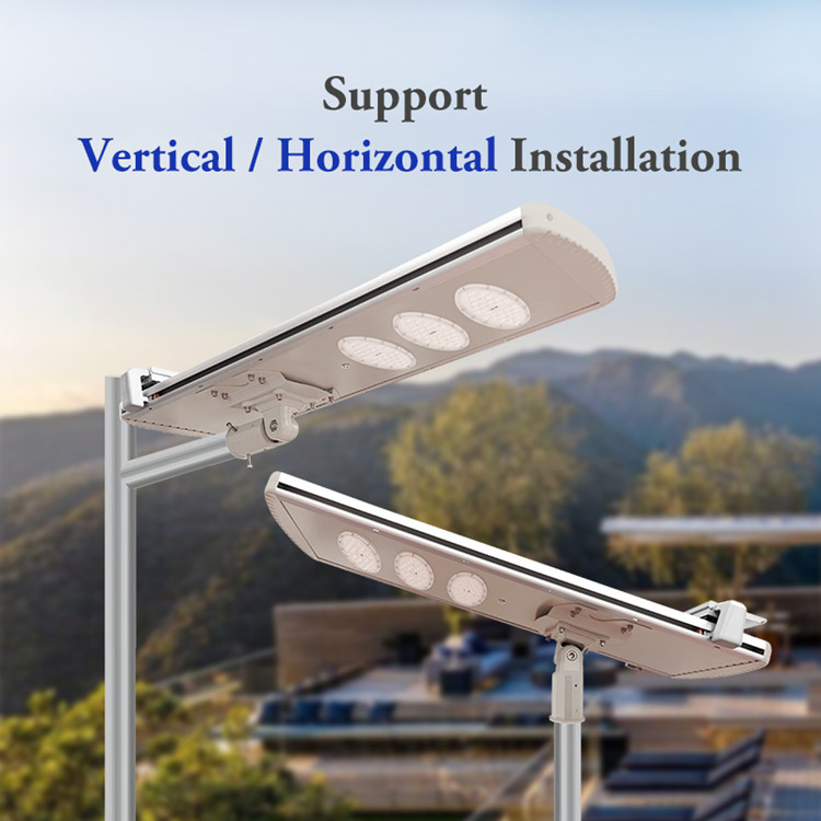 High quality  automatic cleaning self-cleaning solar street light