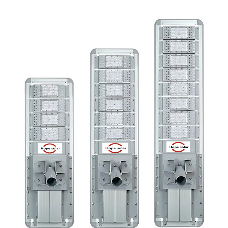 The solar lamp is equipped with a lithium iron phosphate battery inside