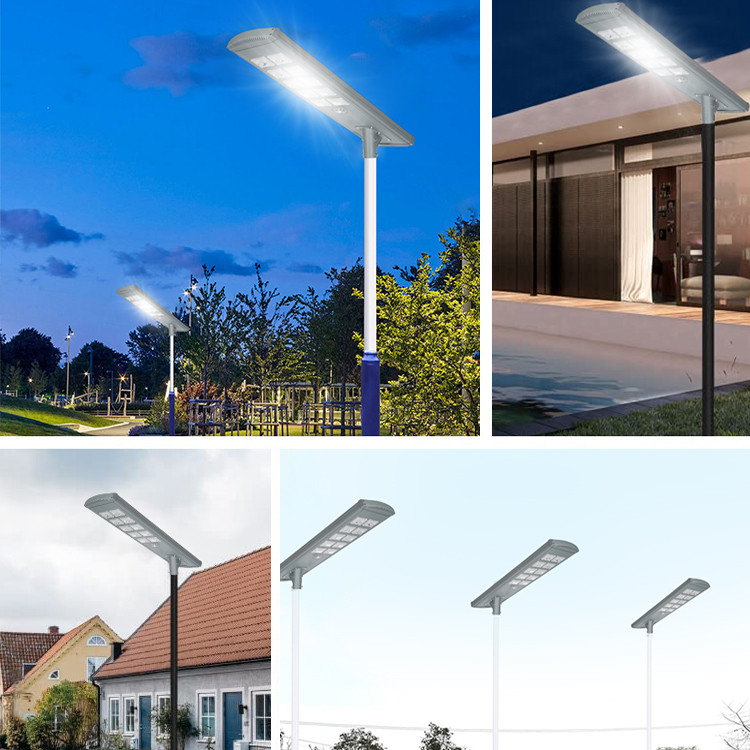 IP68 outdoor waterproof remote control integrated solar LED street light
