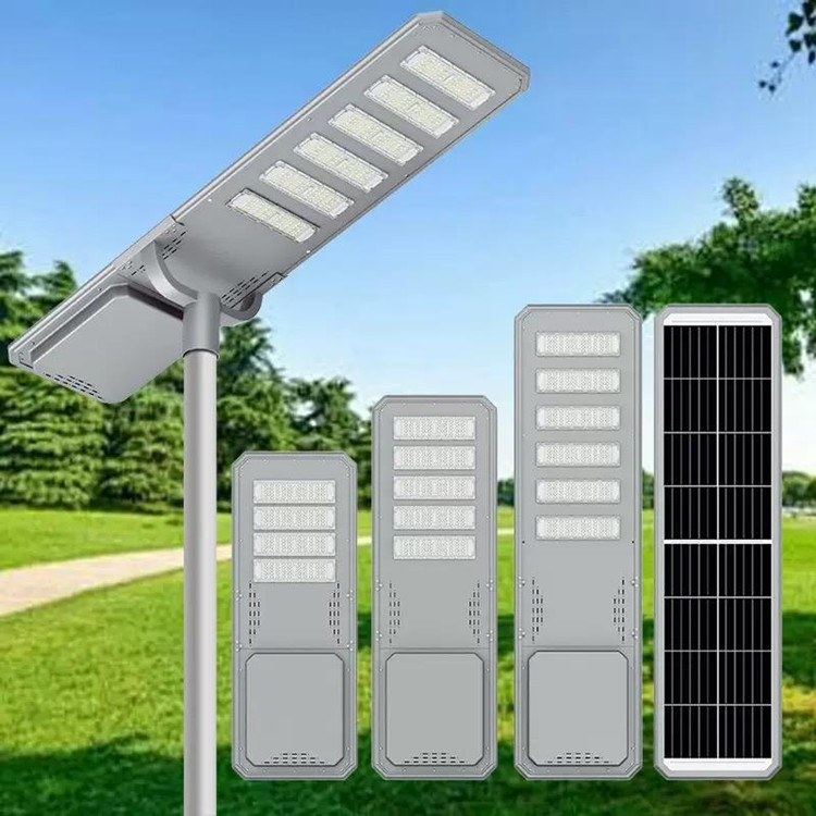 Solar-Powered Outdoor Street Light Fixtures