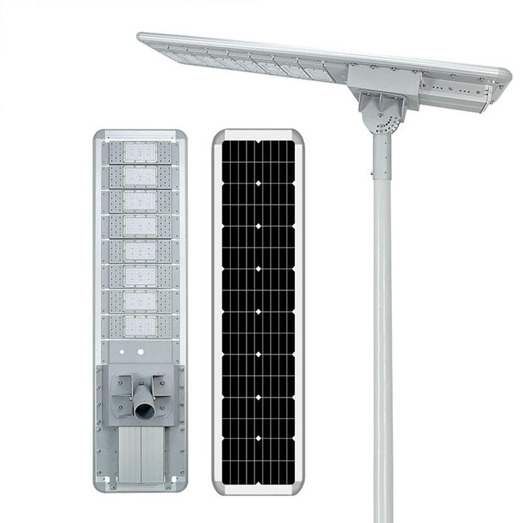 The solar lamp is equipped with a lithium iron phosphate battery inside