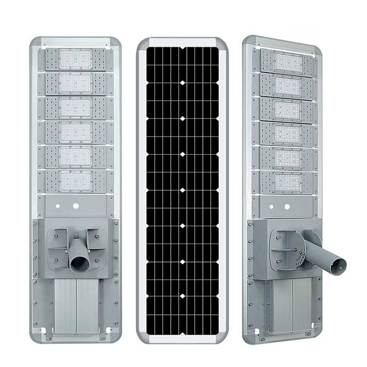 The solar lamp is equipped with a lithium iron phosphate battery inside