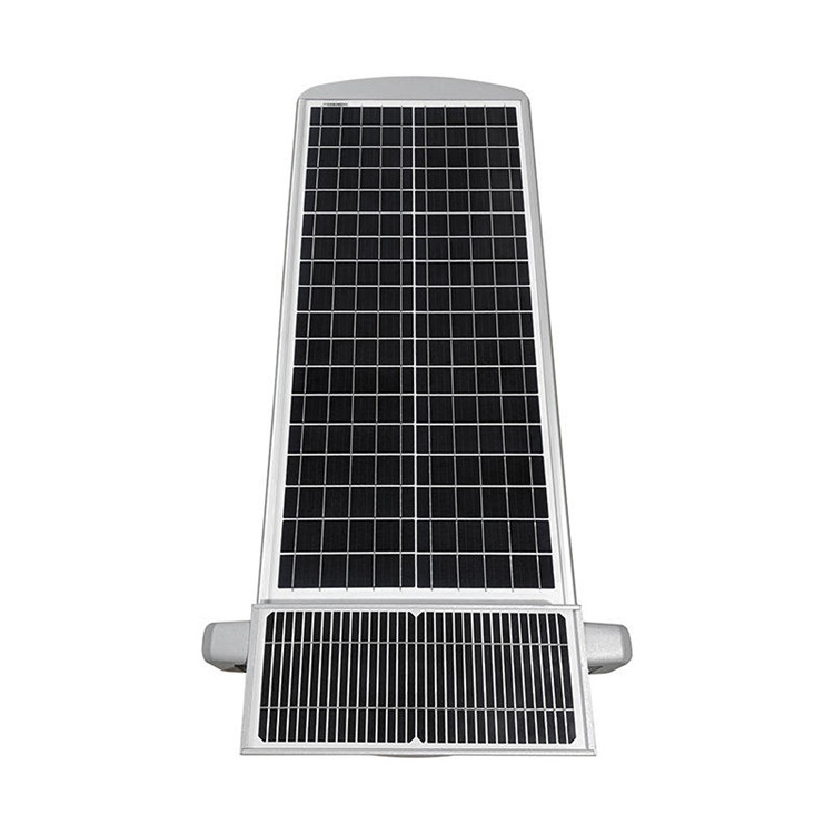 Integrated Solar LED Street Light with Timed Automatic Cleaning