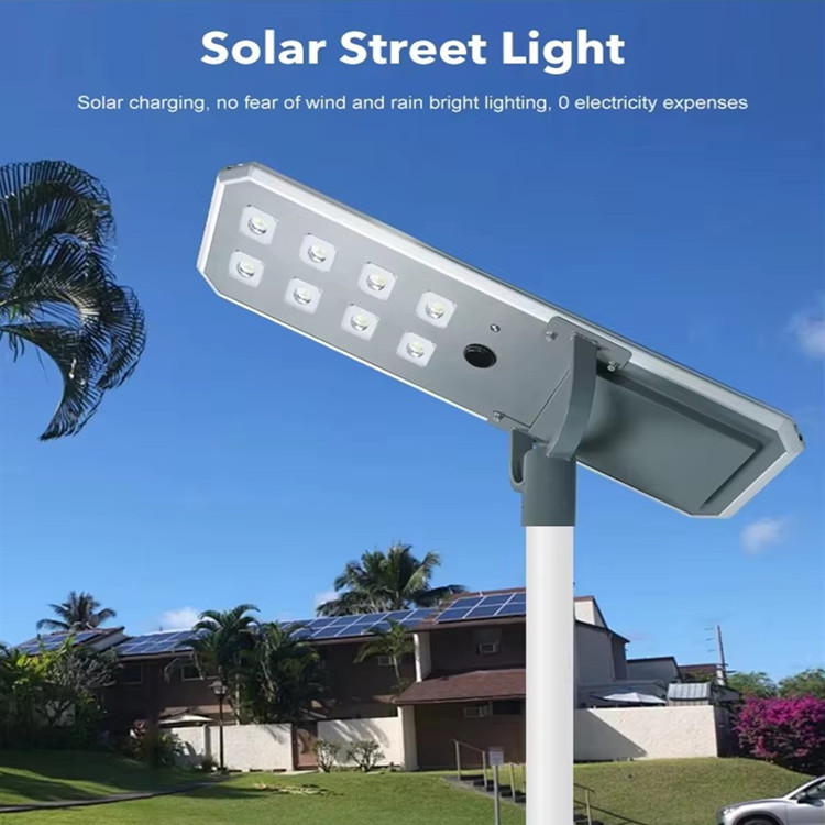 high-power aluminum octagonal solar street light