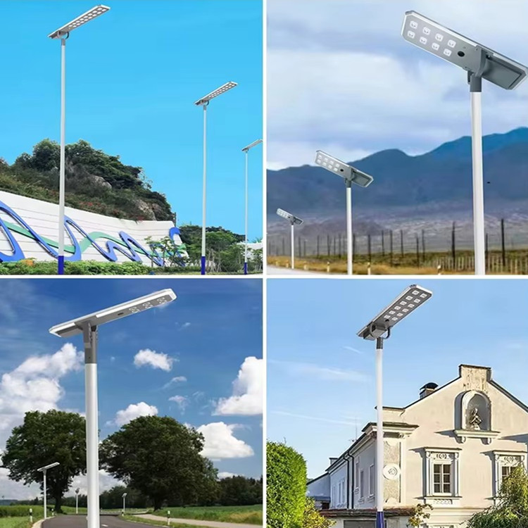 high-power aluminum octagonal solar street light