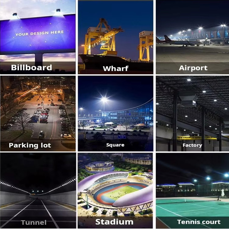 Tunnel Floodlights, Football Field Floodlights, and Stadium Lights
