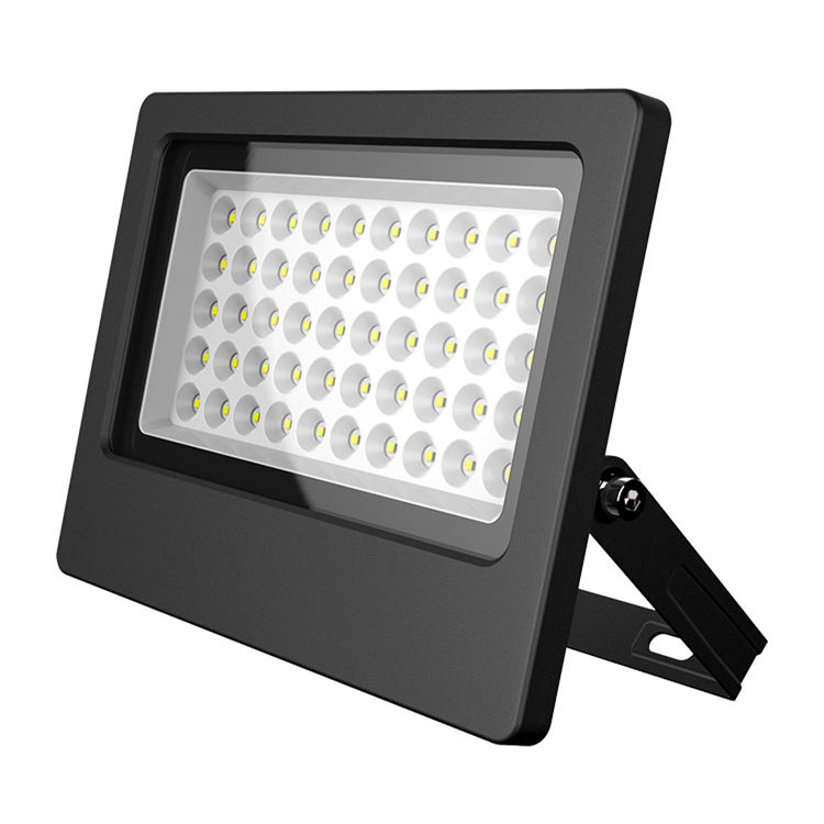 Outdoor floodlights with an IP67 waterproof rating.