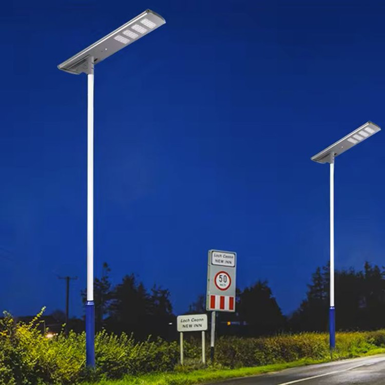 8-meter Solar Street Light Pole Municipal Road Project