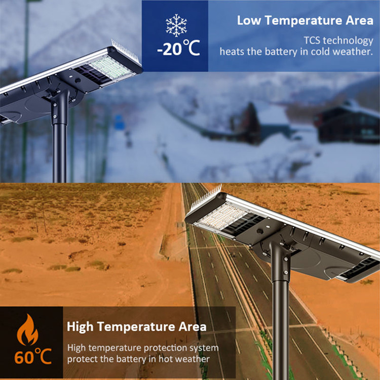 Standard Quality Integrated Solar Street Lights