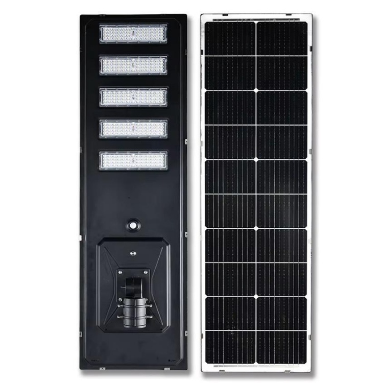 Integrated LED Solar Panel Streetlights