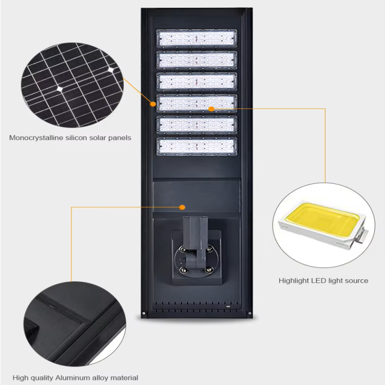 High-Quality IP65 Waterproof LED Solar Street lights