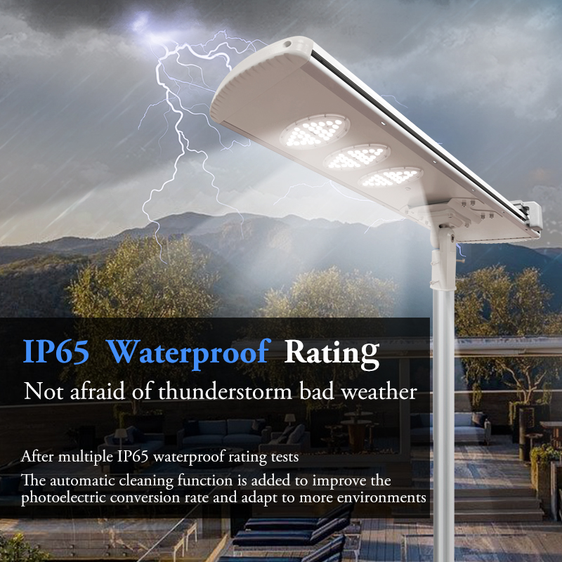 Solar Street Lights with Motion Sensor & Battery – IP65/IP67 Waterproof LED Outdoor Lighting