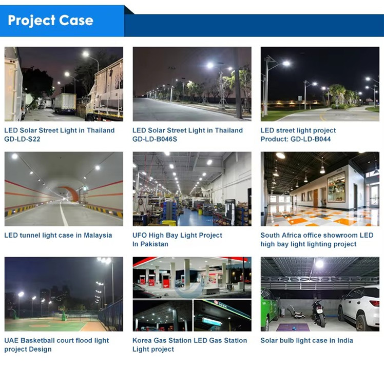 led light street